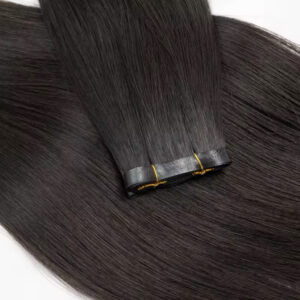 Cinta de trama de cabello humano , sin costuras, extensiones adhesivas mega hair , 60cm