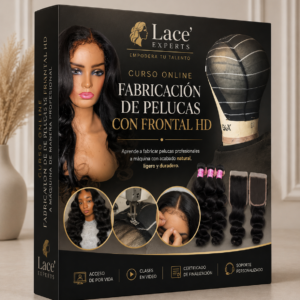 Curso de Fabricación de Pelucas con frontal hd