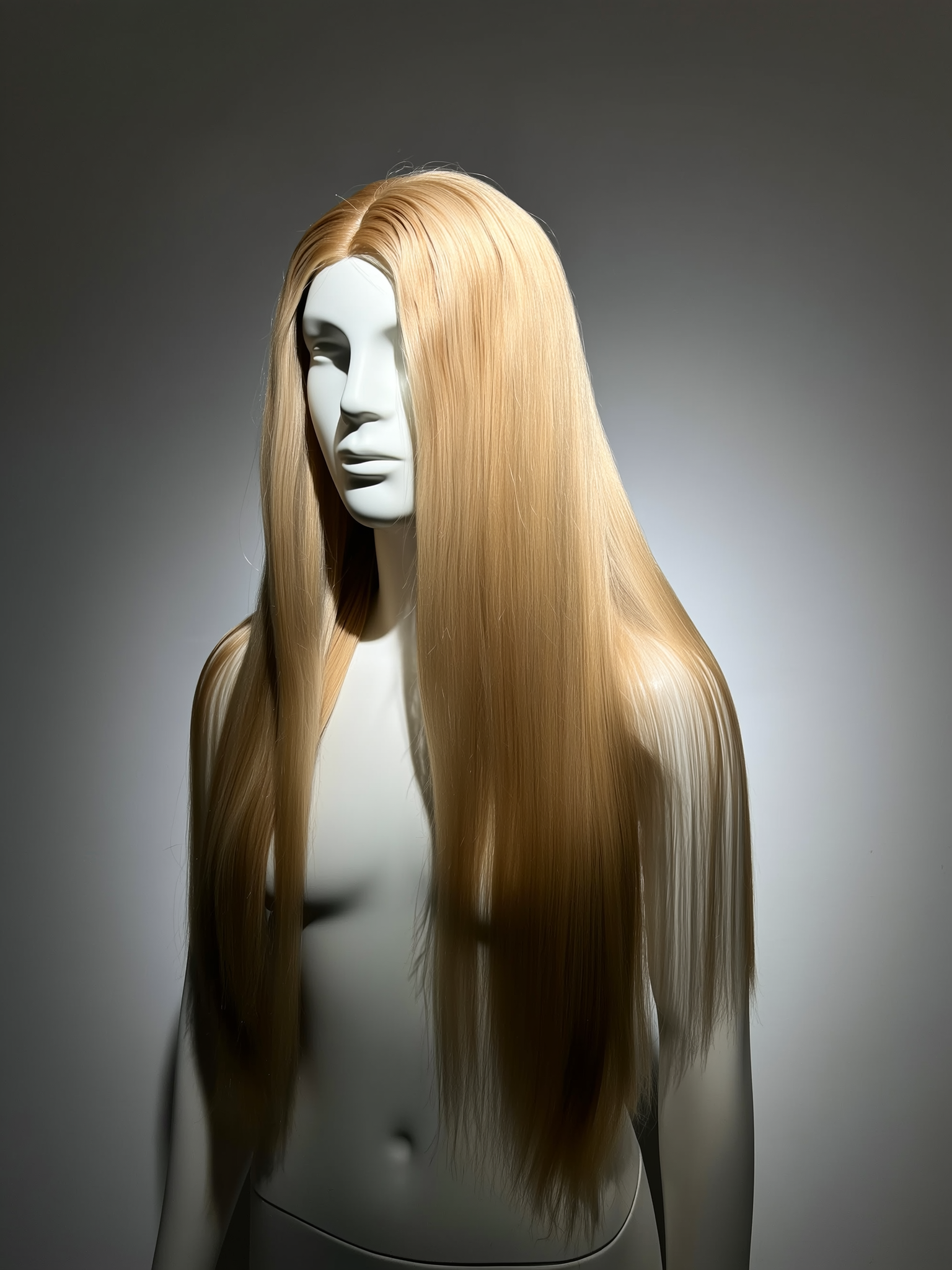 Galilea, Peluca Lacia 28" Rubia Platino con Lace Frontal 13x4 HD - Imagen 3