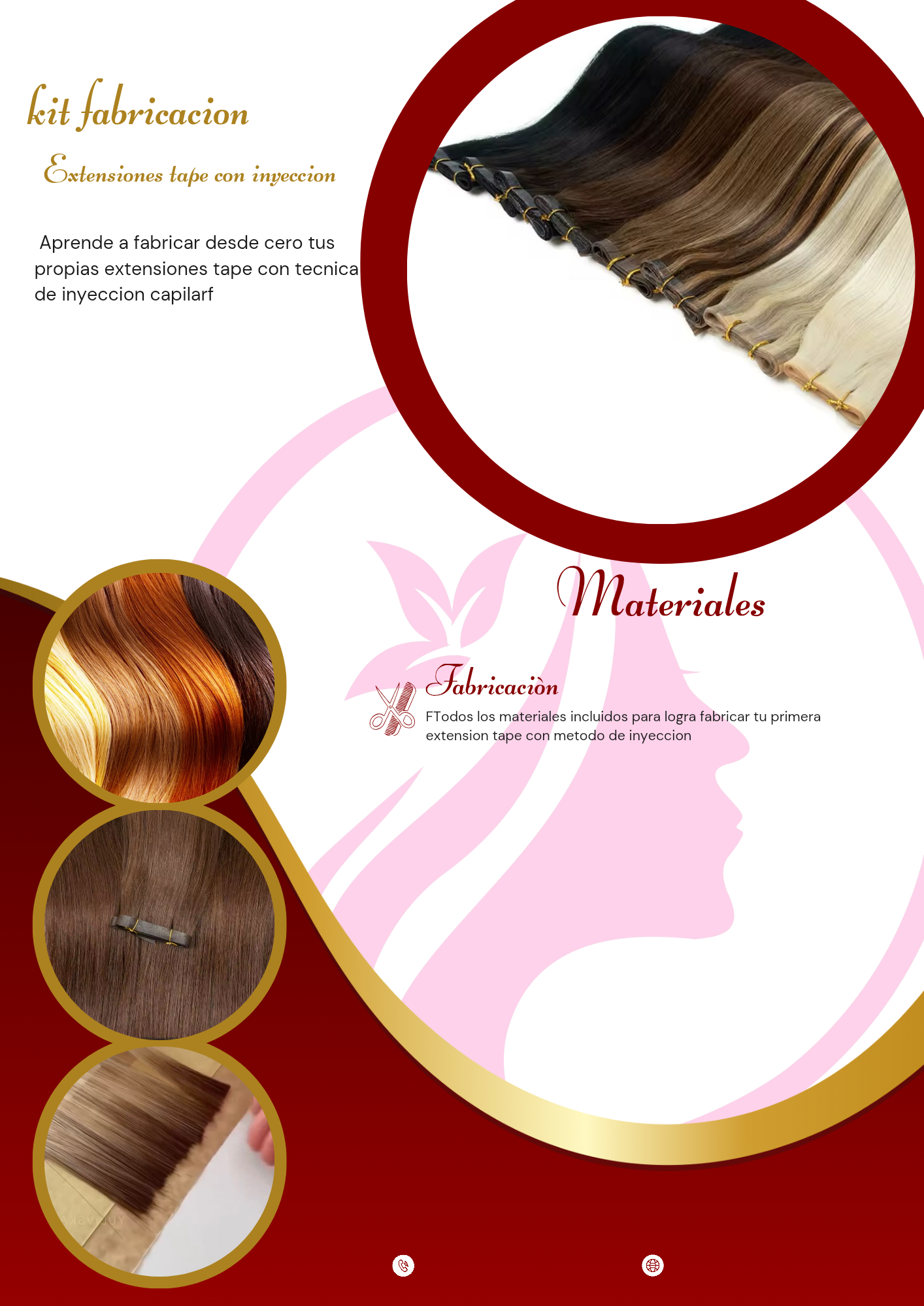 Curso lace frontal Online!!!!